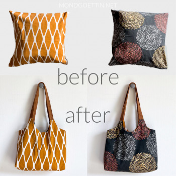 Preview: KISSENTASCHE  2 Schablonen
